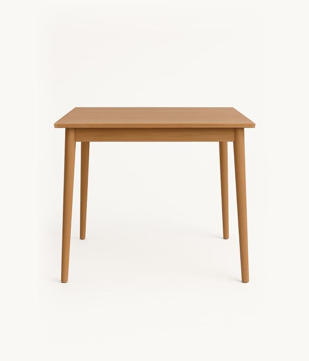 Rectangular oak table